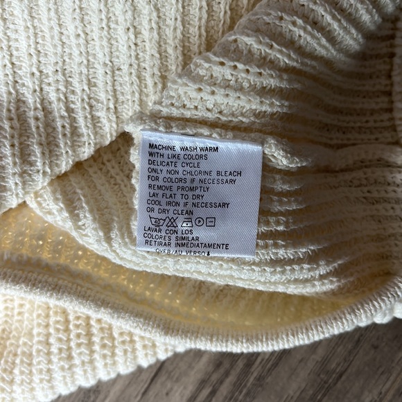 NWT Cotton Knit Top - Picture 5 of 7